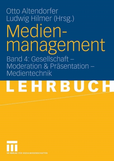 Cover image for book Medienmanagement