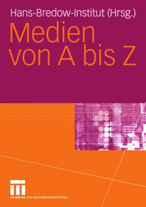 Cover image for book Medien von A bis Z