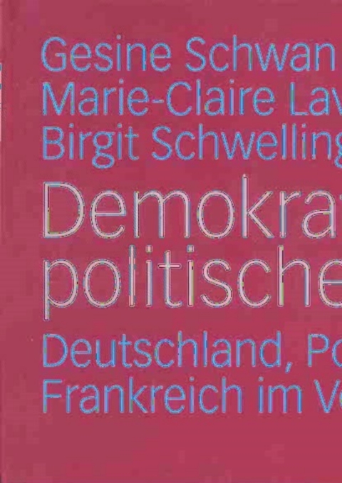 Cover image for book Demokratische politische Identität