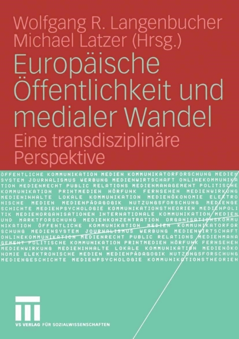 Cover image for book Europäische Öffentlichkeit und medialer Wandel