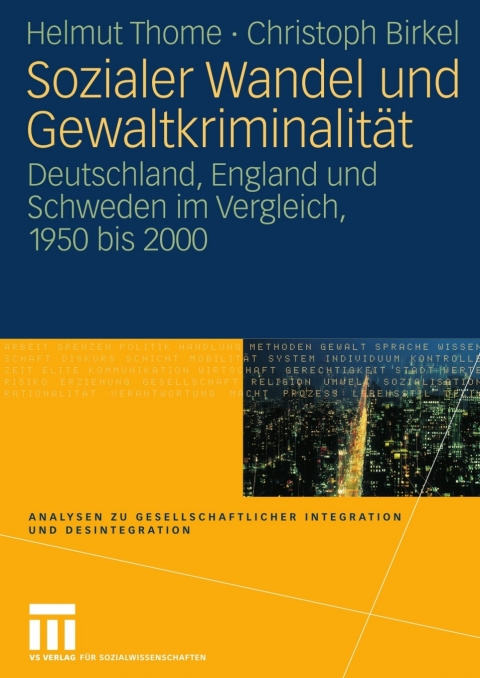 Cover image for book Sozialer Wandel und Gewaltkriminalität