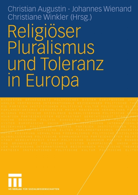 Cover image for book Religiöser Pluralismus und Toleranz in Europa