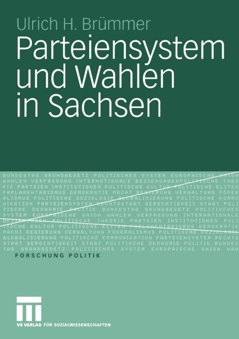 Cover image for book Parteiensystem und Wahlen in Sachsen