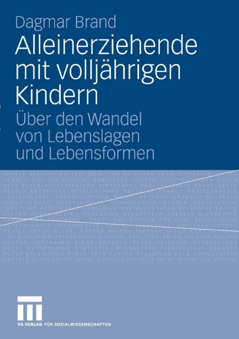 Cover image for book Alleinerziehende mit volljährigen Kindern