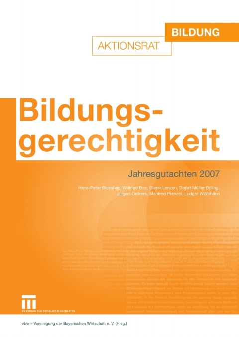 Cover image for book Bildungsgerechtigkeit