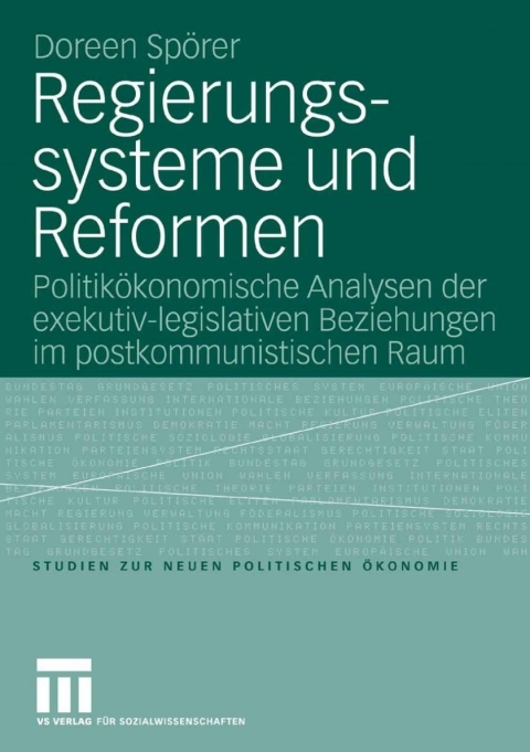 Cover image for book Regierungssysteme und Reformen