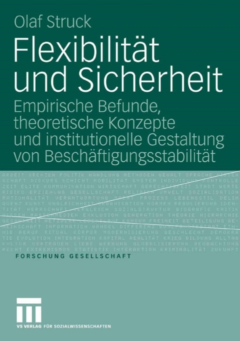 Cover image for book Flexibilität und Sicherheit
