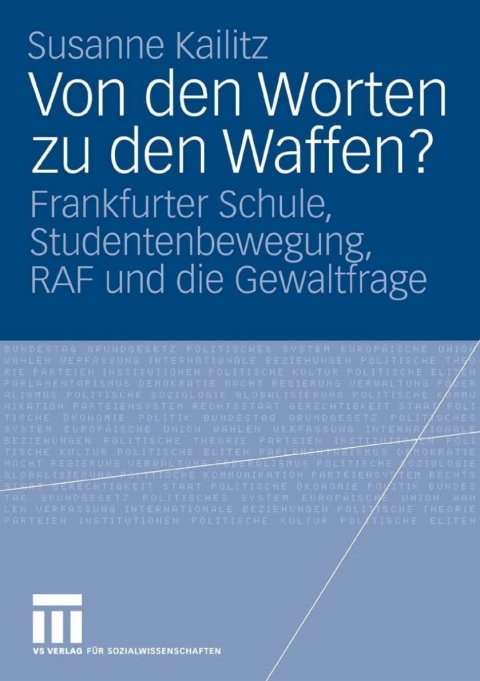 Cover image for book Von den Worten zu den Waffen?