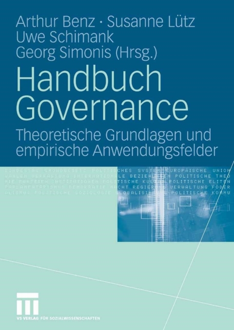 Cover image for book Handbuch Governance