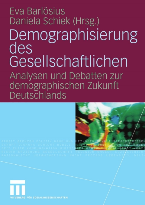 Cover image for book Demographisierung des Gesellschaftlichen