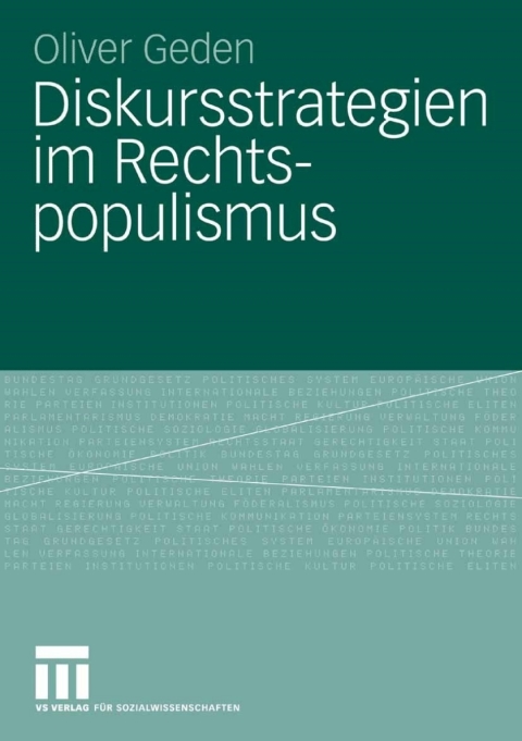 Cover image for book Diskursstrategien im Rechtspopulismus