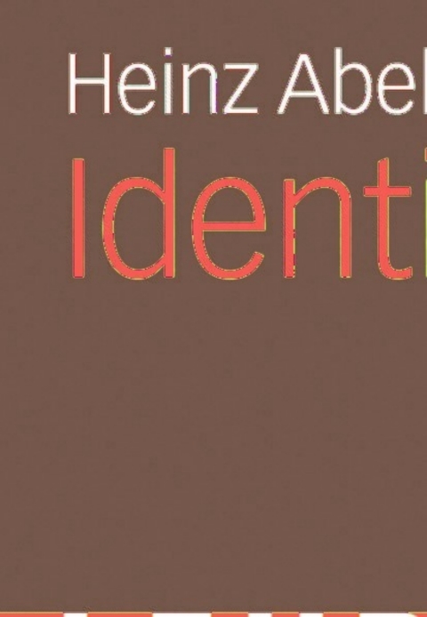 Cover image for book Identität