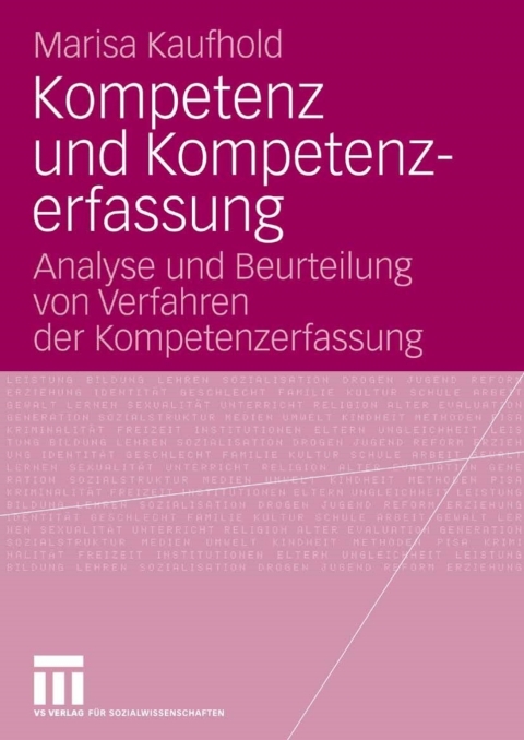 Cover image for book Kompetenz und Kompetenzerfassung