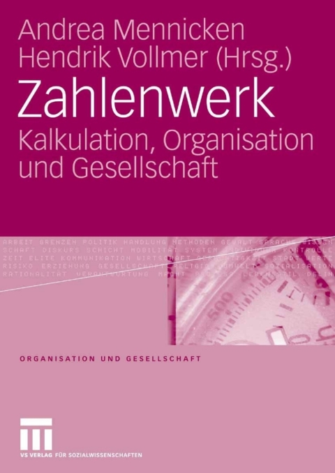 Cover image for book Zahlenwerk