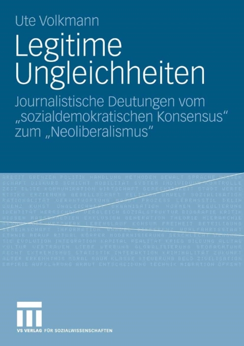 Cover image for book Legitime Ungleichheiten