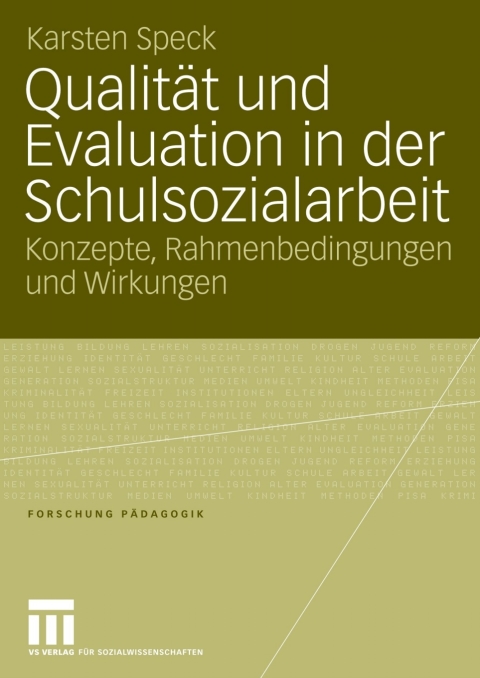 Cover image for book Qualität und Evaluation in der Schulsozialarbeit
