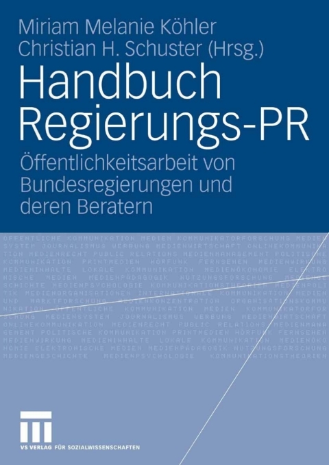 Cover image for book Handbuch Regierungs-PR