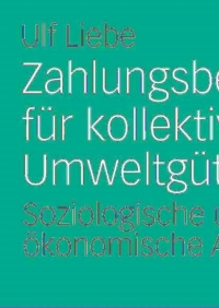 Cover image: Zahlungsbereitschaft für kollektive Umweltgüter 9783531152011