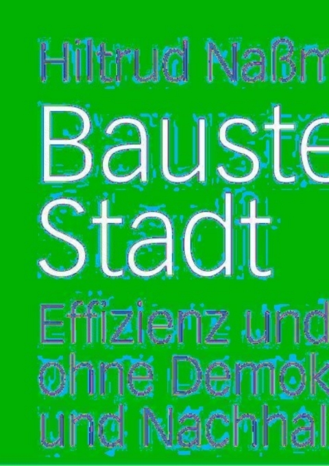Cover image for book Baustelle Stadt