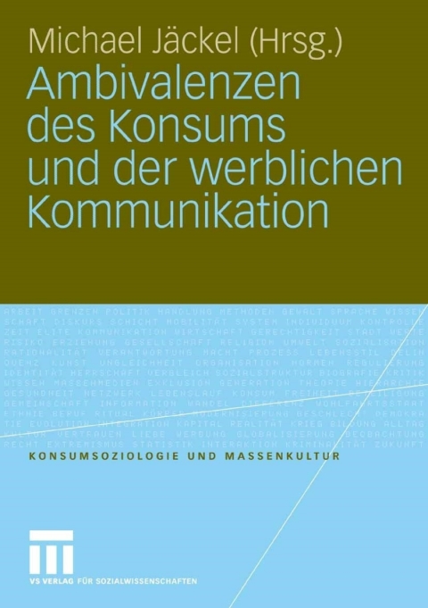 Cover image for book Ambivalenzen des Konsums und der werblichen Kommunikation