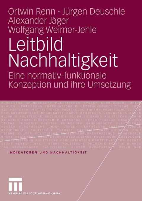 Cover image for book Leitbild Nachhaltigkeit