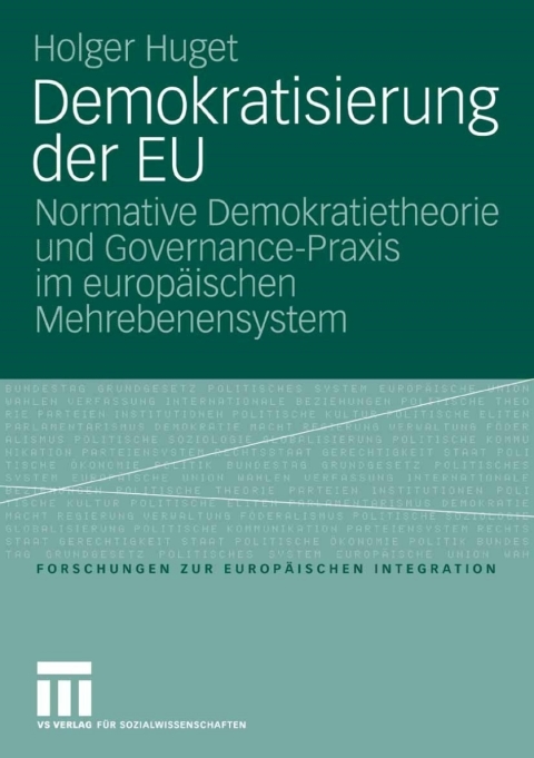 Cover image for book Demokratisierung der EU
