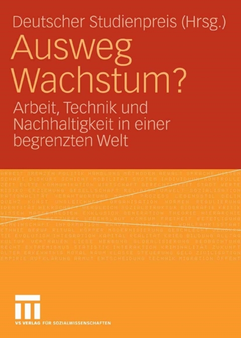 Cover image for book Ausweg Wachstum?