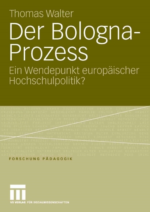 Cover image for book Der Bologna-Prozess