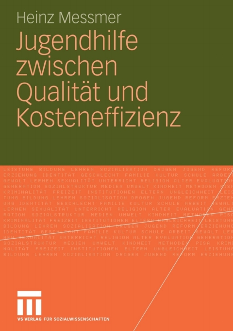 Cover image for book Jugendhilfe zwischen Qualität und Kosteneffizienz
