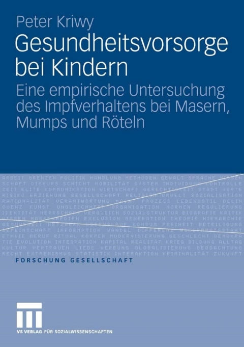 Cover image for book Gesundheitsvorsorge bei Kindern