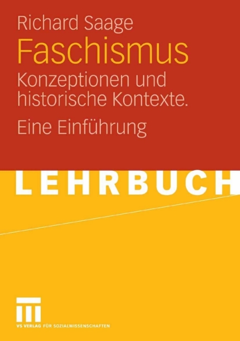 Cover image for book Faschismus
