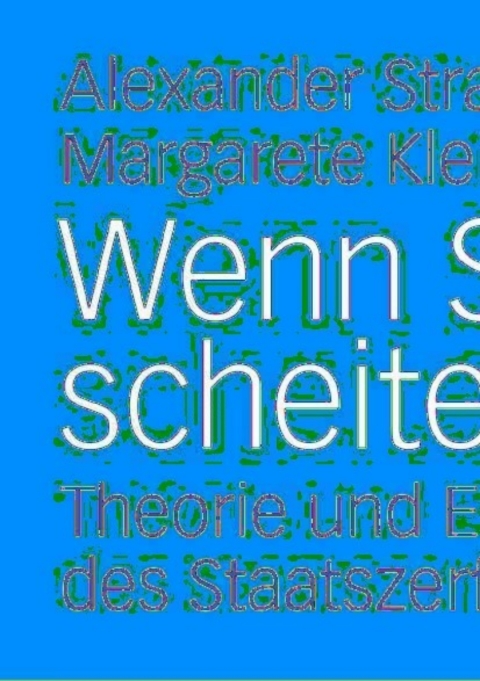 Cover image for book Wenn Staaten scheitern