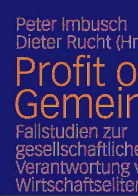 Profit oder Gemeinwohl? 