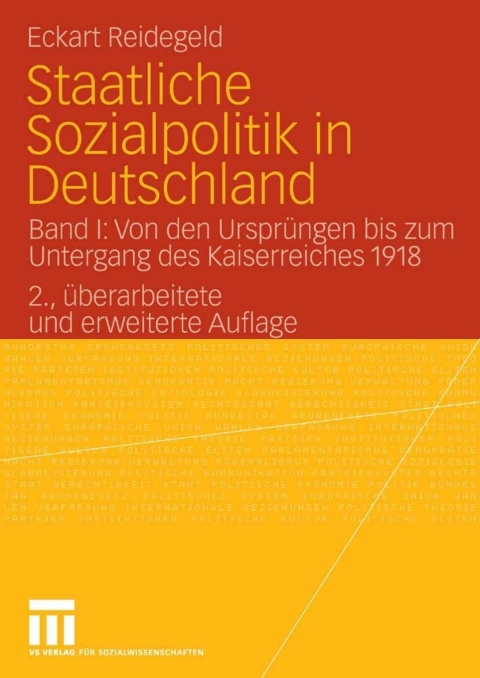 Cover image for book Staatliche Sozialpolitik in Deutschland