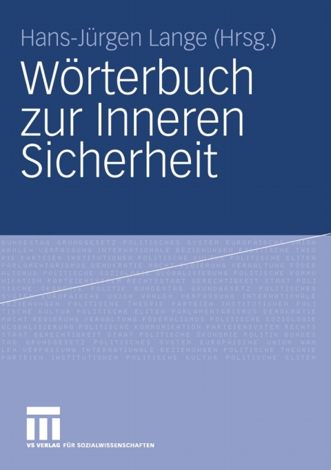 Cover image for book Wörterbuch zur Inneren Sicherheit