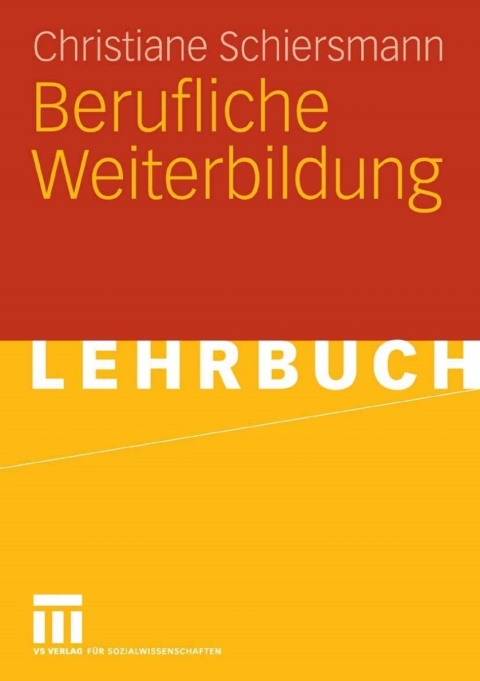 Cover image for book Berufliche Weiterbildung
