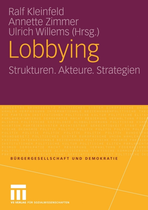Cover image for book Lobbying