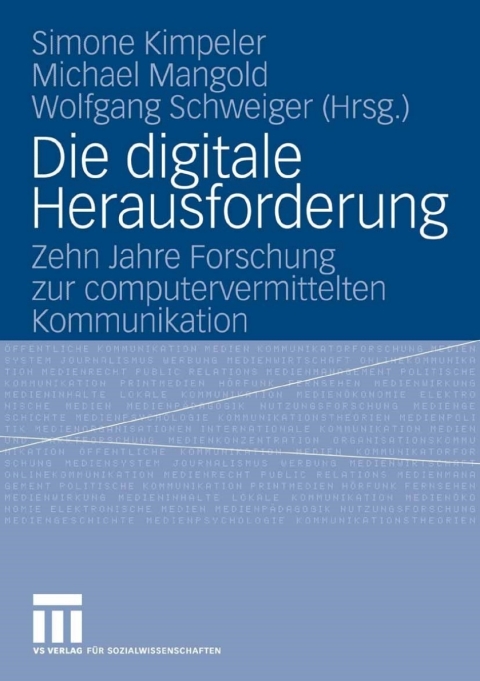 Cover image for book Die digitale Herausforderung