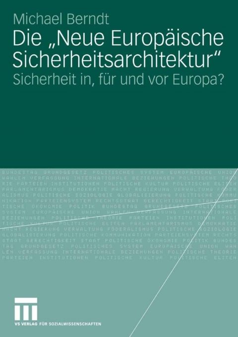 Cover image for book Die "Neue Europäische Sicherheitsarchitektur"