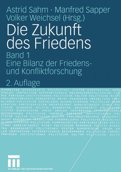 Cover image for book Die Zukunft des Friedens