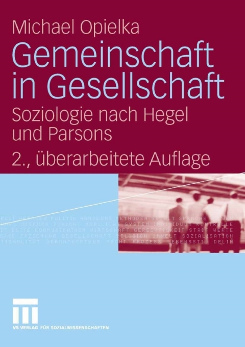 Cover image for book Gemeinschaft in Gesellschaft