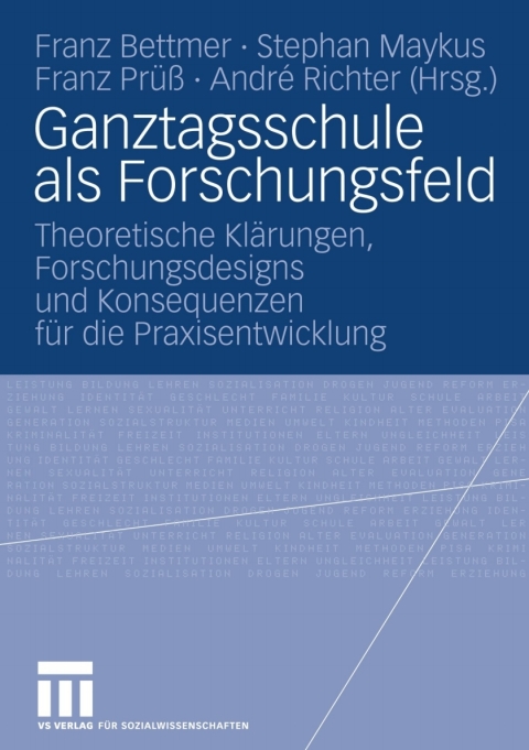 Cover image for book Ganztagsschule als Forschungsfeld