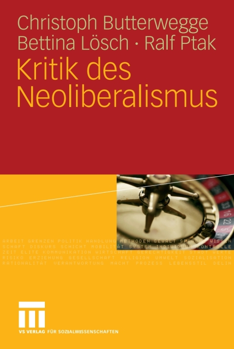 Cover image for book Kritik des Neoliberalismus