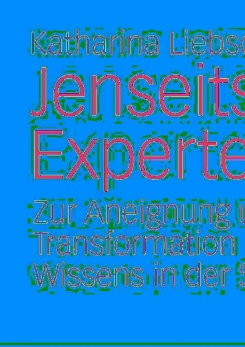 Cover image for book Jenseits der Expertenkultur