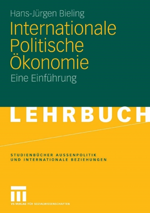 Cover image for book Internationale Politische Ökonomie