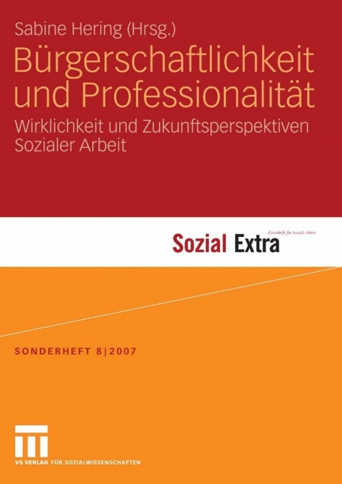 Cover image for book Bürgerschaftlichkeit und Professionalität