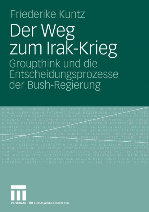 Cover image for book Der Weg zum Irak-Krieg