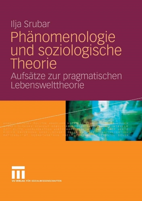 Cover image for book Phänomenologie und soziologische Theorie