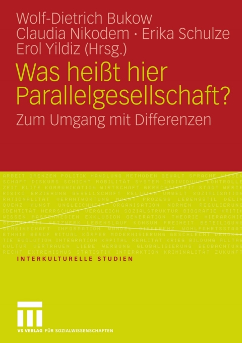 Cover image for book Was heißt hier Parallelgesellschaft?