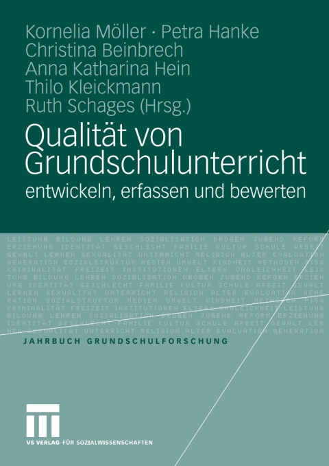Cover image for book Qualität von Grundschulunterricht entwickeln, erfassen und bewerten